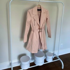 Nude pink jacket / Bebe